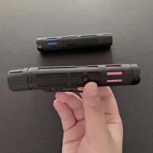 H9 磨砂野狼驱赶器 隐蔽迷你小型电棒 女子防身电击器 防身用品 防狼电棒 高压防身电击棍手电筒