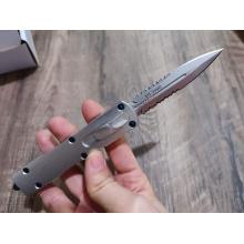 白柄狄拉克三角洲 双锋半齿 直出(19.5CM)
