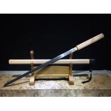 花纹钢白木八角唐叨(全长102厘米)