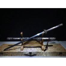 七枚铜鞘九龙唐叨(全长110厘米)