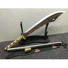 复古中华武术关公 未开刃(全长145cm