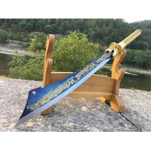 金龙蓝风关公叨 未开刃(全长180厘米)
