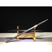 黑檀花纹钢居合叨(全长100厘米)