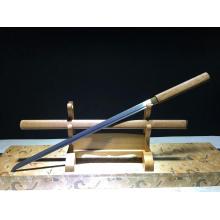 花梨木花纹钢居合叨(全长100厘米)
