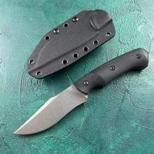BK-003一体龙骨山特维克14c28n钢直叨(黑柄)