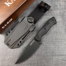 BK18 鱼叉刀 战术直刀 一体龙骨 (1095Cro-Van) 全长23.5 附ABS塑料K鞘