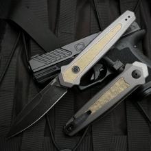 7950GY 弹射15 黑柄黑刃 黄色贴片 Launch 15