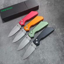PT侧跳 多色 (440C钢材,航空铝手柄,石洗+砂光,按钮侧跳) 全长18cm