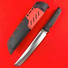 防御大师武士刀 37厘米 | 8Cr18MOV刃材 | 双色尼龙玻璃纤维手柄 | 高硬度59-60HRC | K鞘