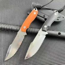 户外战术直 双色入 G10柄 (D2钢) 全长23cm