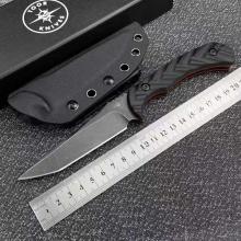 圣地亚哥黑夜 战术直 G10柄 (8Cr14) 24.5cm 附刀套礼盒