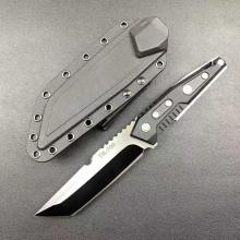 坦克战术刀 战术直 尼龙复合纤维柄 (DC53) 26.5cm 附刀鞘