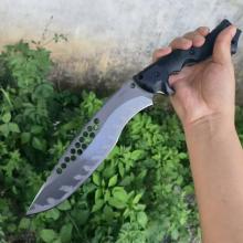 M19 战术直刀 (Z-Wear粉末钢,G10手柄,附精装K鞘皮具) 全长37cm