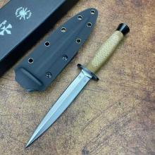 斯巴达联名 双刃 直刀 G10手柄 (5CR13MOV钢) 全长26cm
