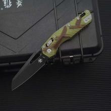 微星 生化危机版本轴承折刀 铝合金柄 战术快开折 (M390MK 缎面) 全长23 MSI