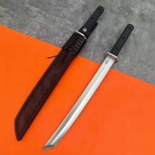 暴君小武士 武士刀 Kray-Ex防滑柄 (9Cr18MoV钢 缎面) 全长50 暴君小武士