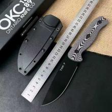 TAK-1 战术直刀 双色G10柄 1095高碳钢 环氧涂层 Kydex鞘 (1095高碳钢 环氧化物涂层) 全长26 TAK-1