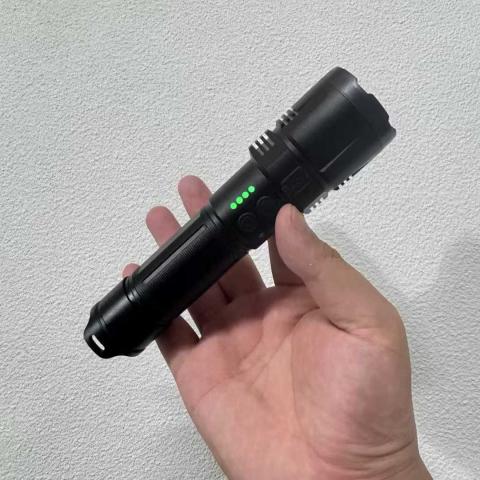 K99 Pro型电击器电子防暴器航空铝合金材质Type-C快充附带智能电量显示