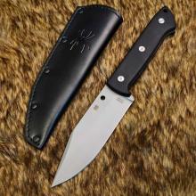 丛林战术刀 手工抛光木柄 (DC53钢 抛光) 全长28