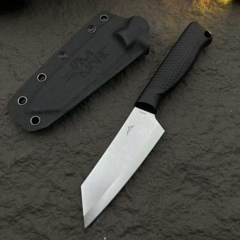 静默 钳子刀 纪念版黑色Forprene柄烧蓝处理N690钢材 全长30 SILENTE